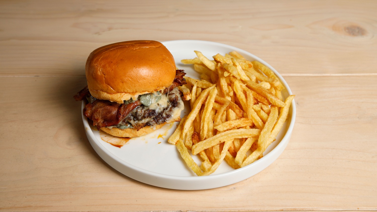 Miami Blue Double Burger (τεμ.)